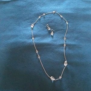 ❣5 for $25 Sale❣Macy's Bead & Chain Necklace and Earring Set